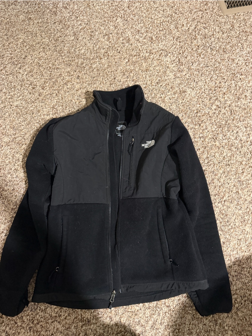 The North Face Black Full-Zip Fleece Jacket